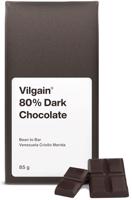 Vilgain Tabulková čokoláda – 80% tmavá čokoláda 85 g