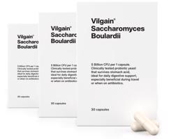 Vilgain Travel Probiotics –  3× 30 kapslí